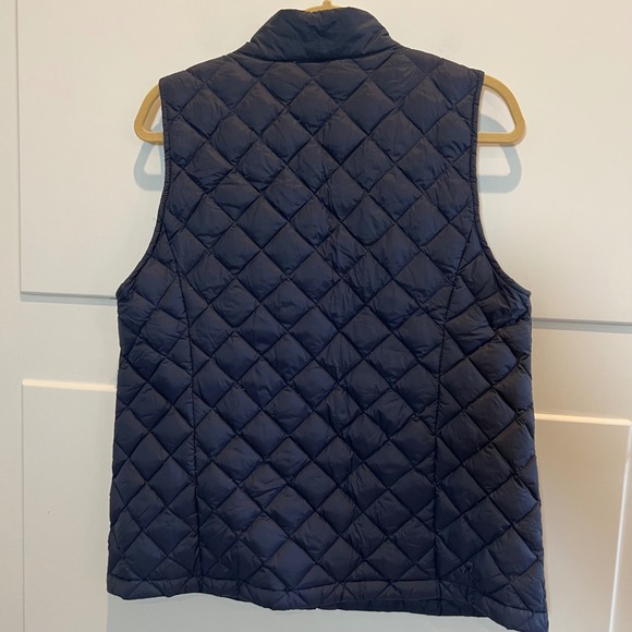 J. Jill Navy Quilted Vest - Picture 3 of 7